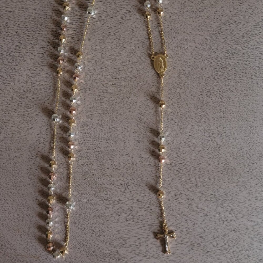 Tri-Color Rosary